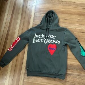 Men's Green Graphic Hoodie